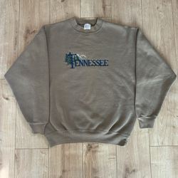 Vintage Tennessee Spell Out Crewneck Sweatshirt 