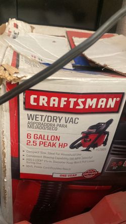 Craftsman Wet/dry Vac