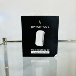 UPRIGHT GO S Posture Trainer and Corrector Light Gray BRAND NEW in BOX & SEALED