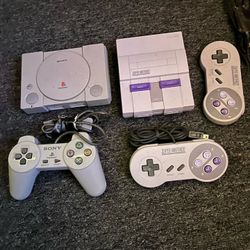 SNES Mini And PlayStation Mini