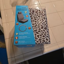 Snow Leopard 3 Piece Cover Kit Car