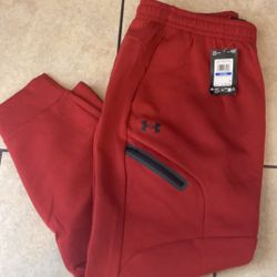 New Underarmour Unstoppable Fleece Pants Size XL