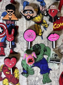 Bad Bunny Croc charms lot of 16