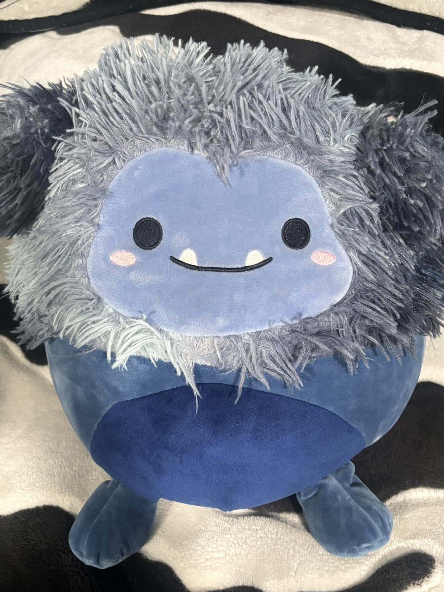Squishmallows 11" Dani the Navy Blue Bigfoot Plush Toy