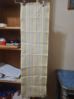 Table Runner Multi Colored Cotton Vintage
