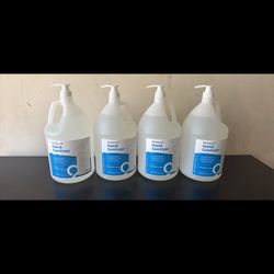 4-Pack Nimbus Hand Sanitizer Gallon Bottles with Pump – 75% Alcohol, Kills 99.99% of Germs