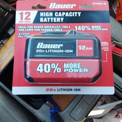 Bauer 12 AH  Battery