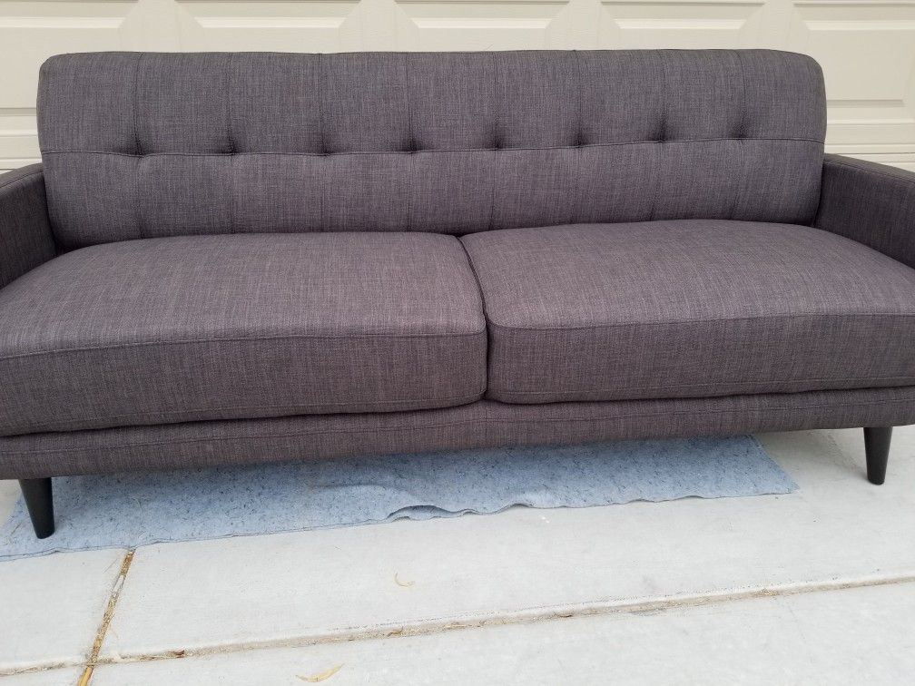 New Hadley Sofa - Heirloom Charcoal Gray.
