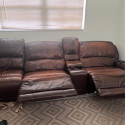 Leather Couch