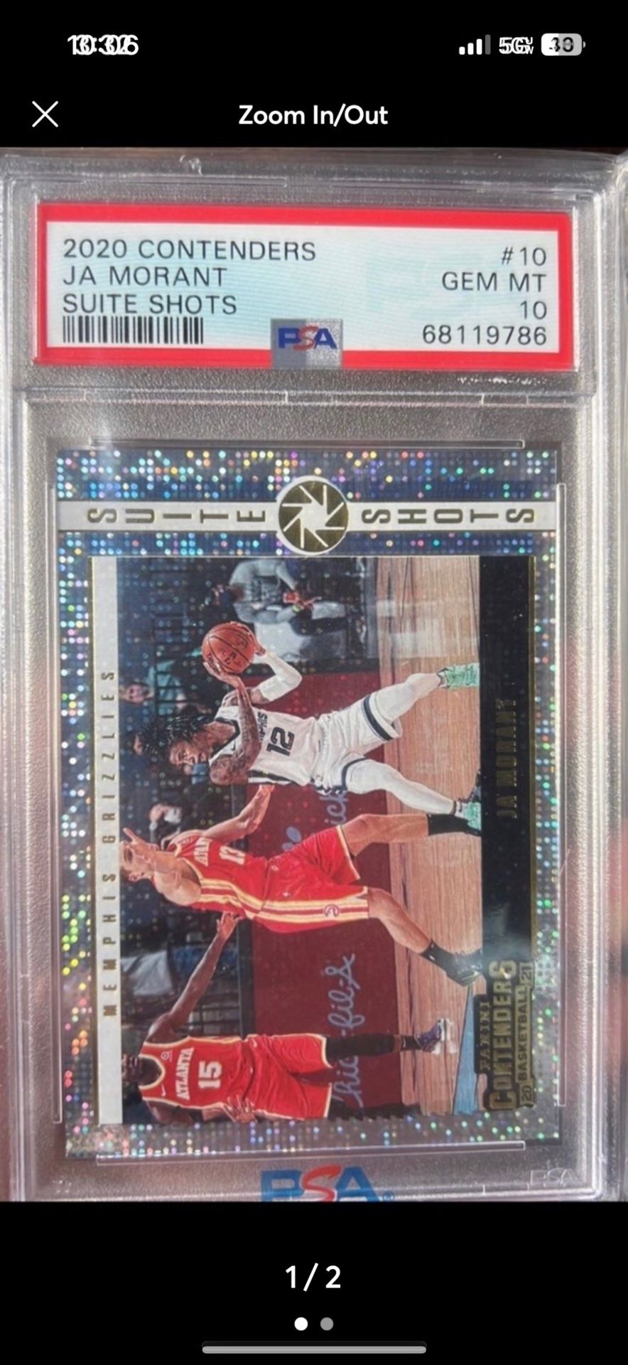 Ja Morant Psa 10 Panini Contenders