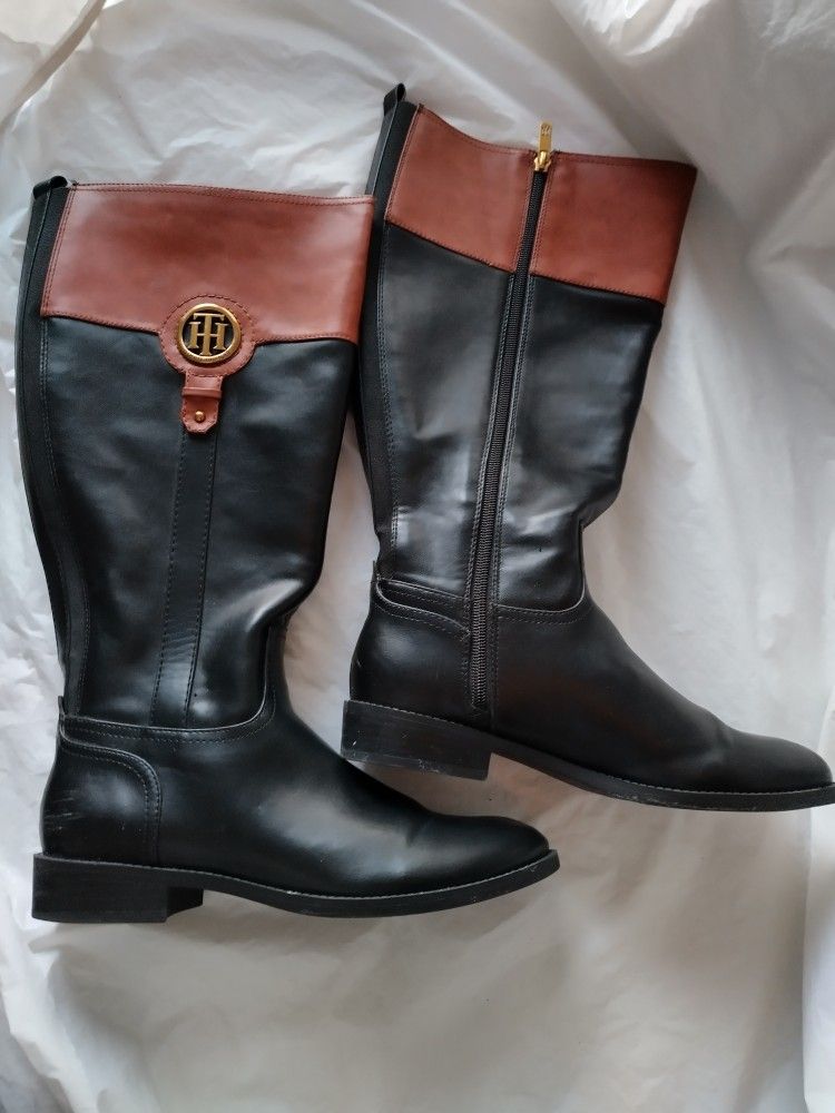 Tommy Hilfiger Shano Women Classic Ridding Boots Size 9