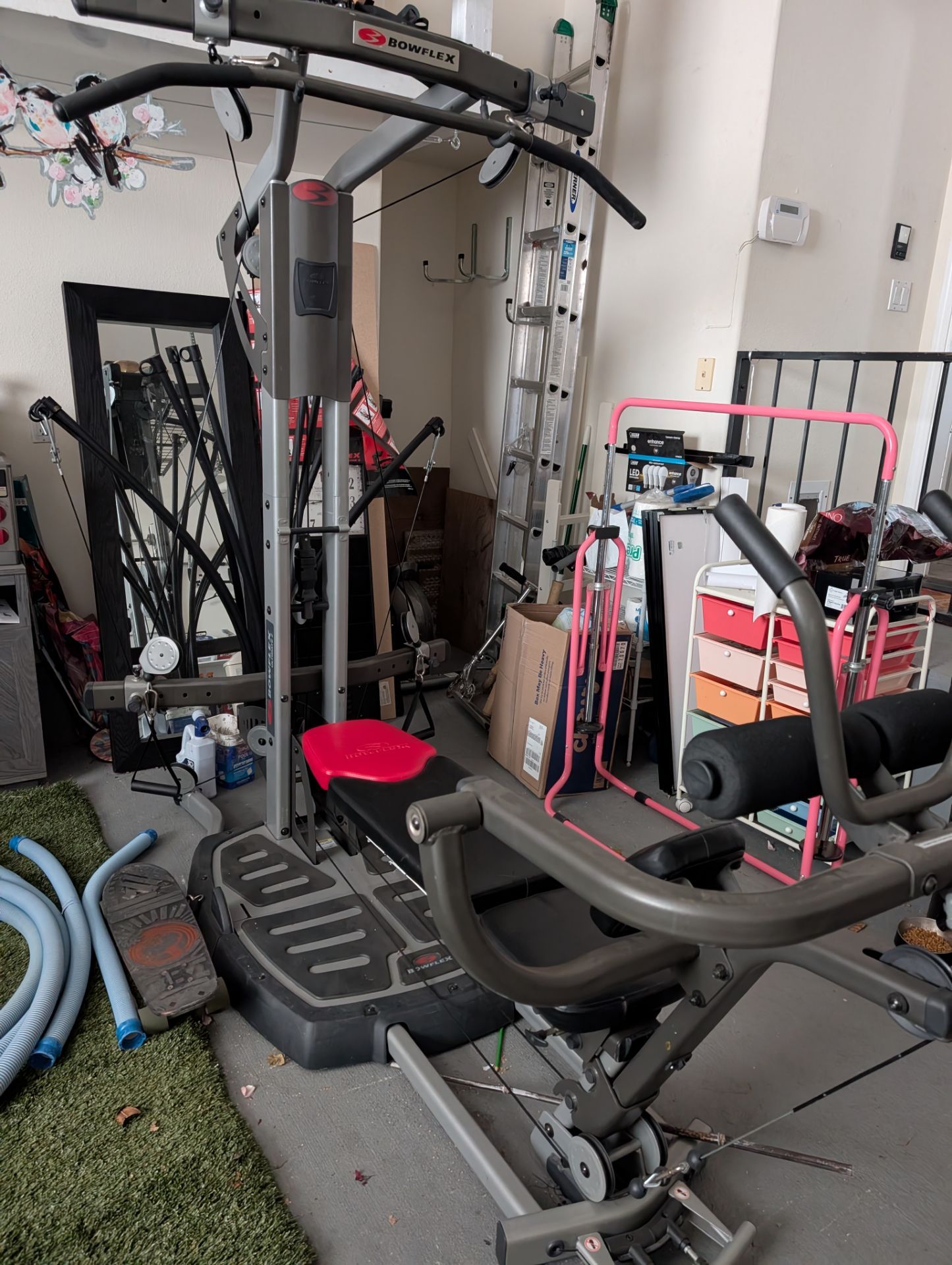 Bowflex ultimate gym 2. All attachments included