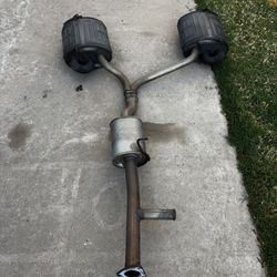 2000-2003 Honda S2000 AP1 OEM Factory cat back Exhaust Muffler System Assembly