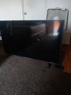 55 inch Sharp TV No Remote