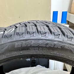Two Blizzack Tires 225/45R18