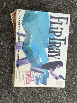 Flip tray