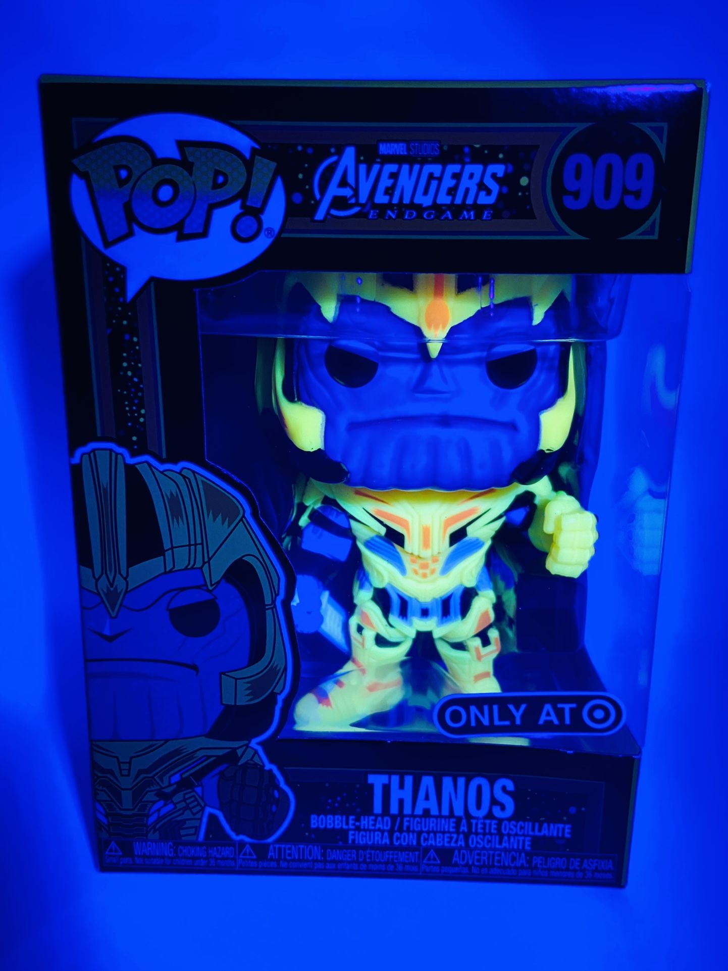 Black Light Thanos Funko Pop Exclusive