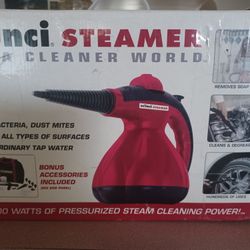 Scunci  Steam Cleaner With Extra Attachments Retails On Amazon For $189 Plus Tax