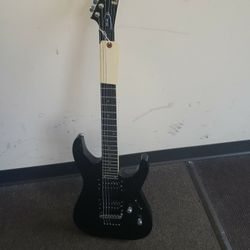 LTD MH-10 Black Electric Guitar With Gig Bag