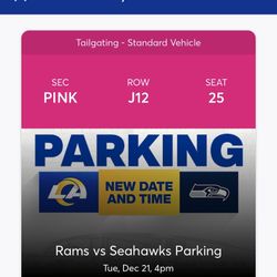 Parking Pass Tailgate 
