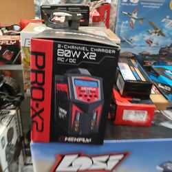 RC LiPo battery dual charger