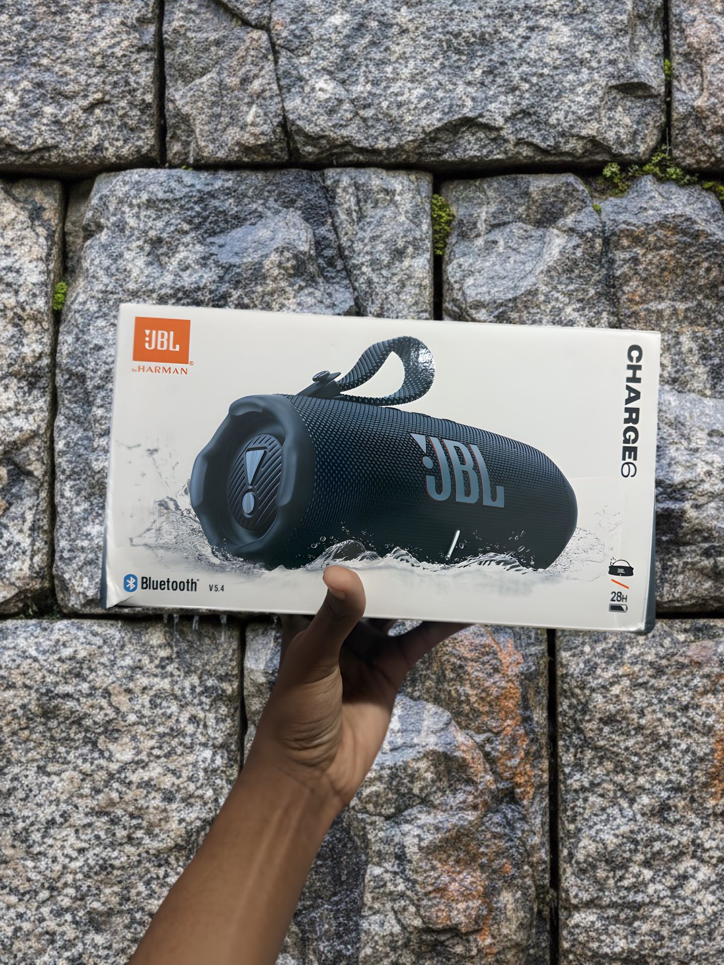 New & Verified JBL Charge 6 – Latest Model, Waterproof Bluetooth Speaker, Deep Bass, Brand New!