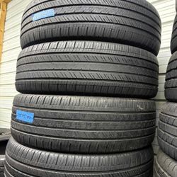 285 45 22 SET OF 4 USED GOODYAER EAGLE TOURING - 80% TREAD LIFE