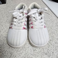 Little Girls K-Swiss Shoes Size 10c