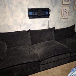 New Black Couch From Amazon