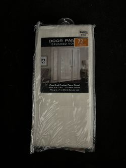 Door Panel Crushed Voile 