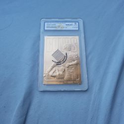 Barry Bonds 23kt Game Used Bat Card