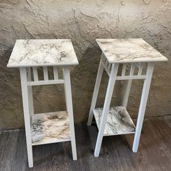 PAIR OF IKEA LANTLIV Plant Stands - Tables - Side Tables - See My Items for Sale in Fort Lauderdale, FL