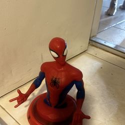 Cute Spider-Man bed light