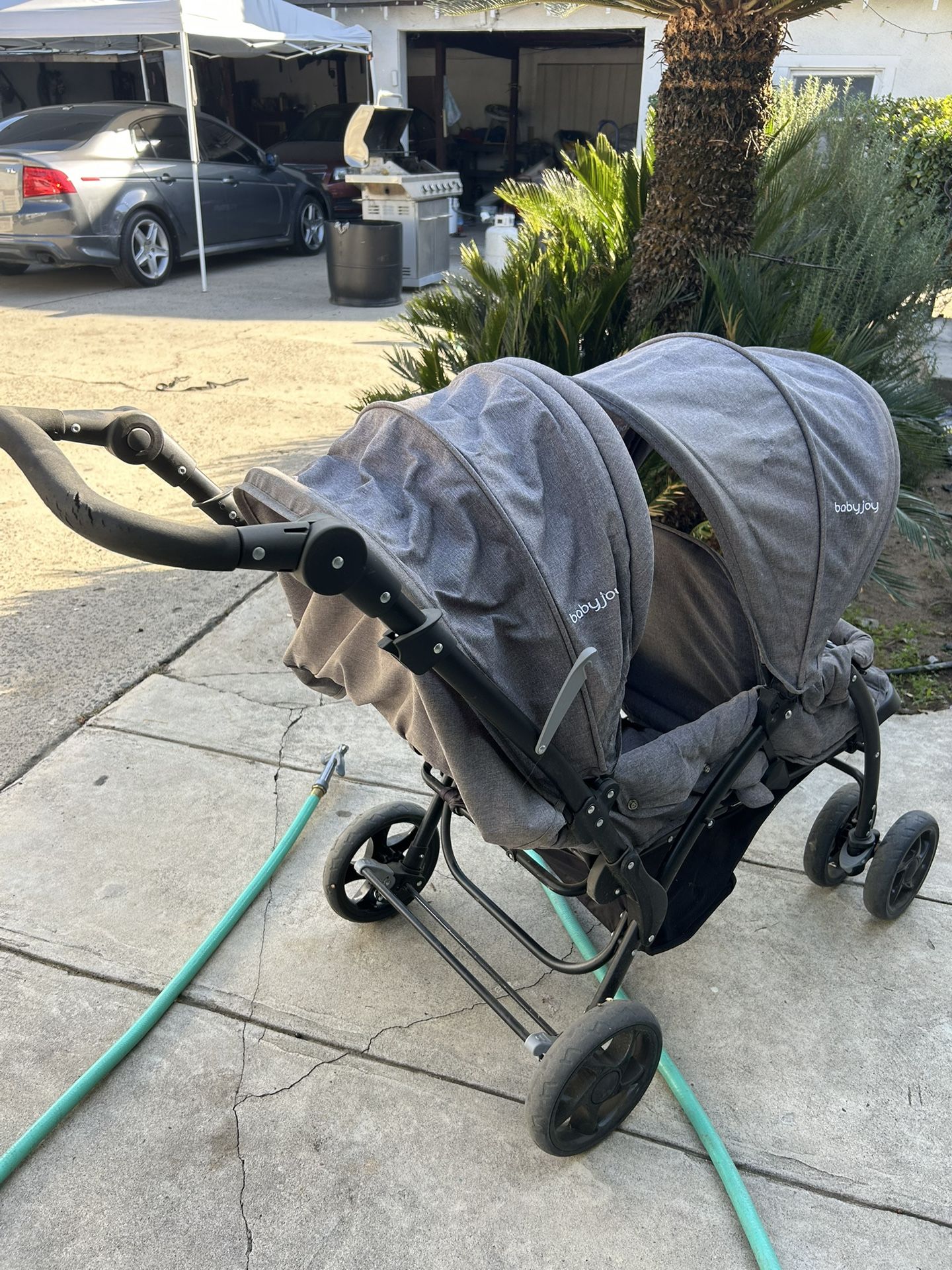 Baby Joy Double Stroller