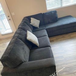 L Shape Sectional With Chaise Color Options Sleeper Options ❤️No Needed Credit Check 💛 $39 Down Payment with Financing