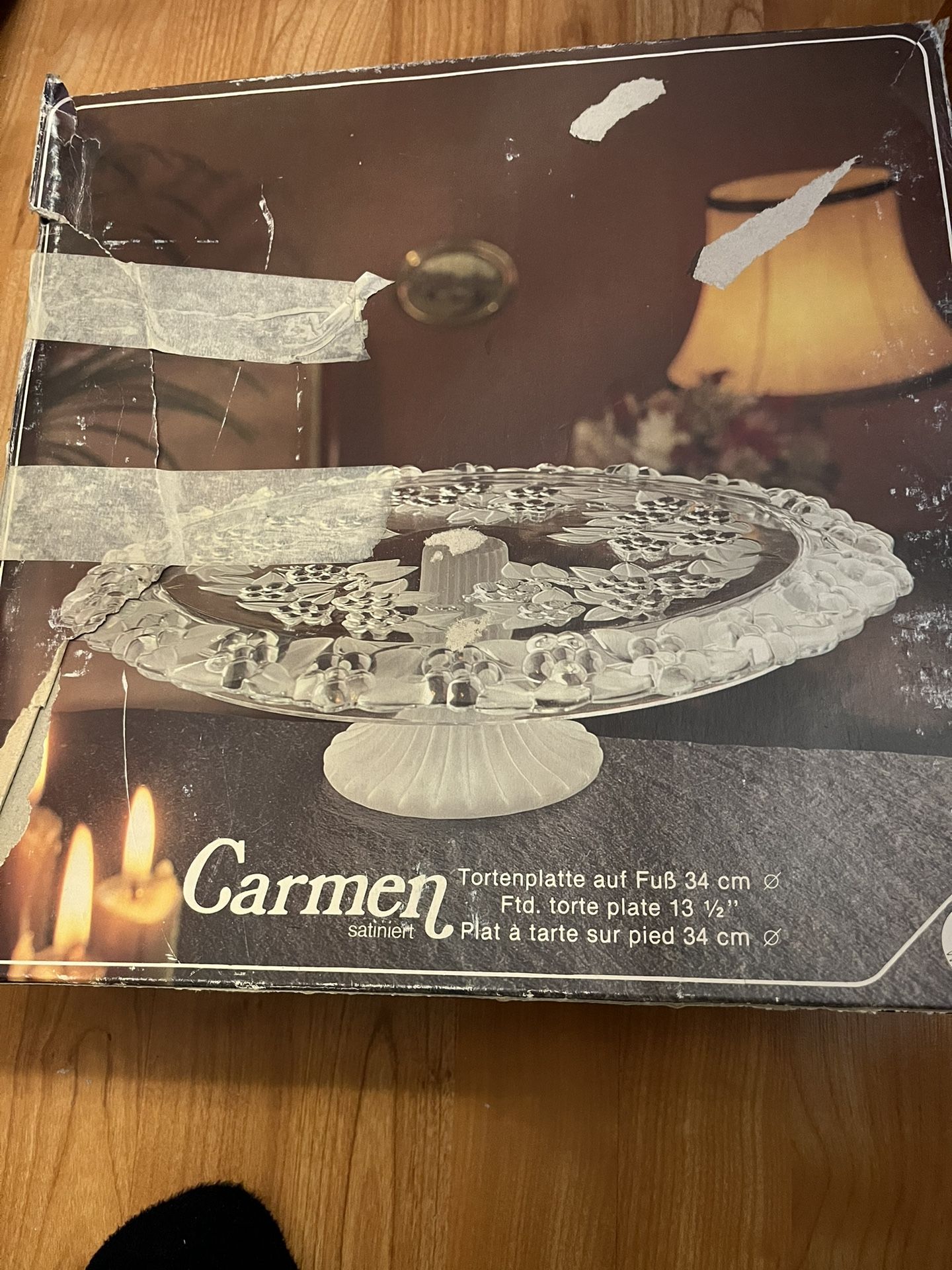 Vintage Mikasa Crystal Carmen