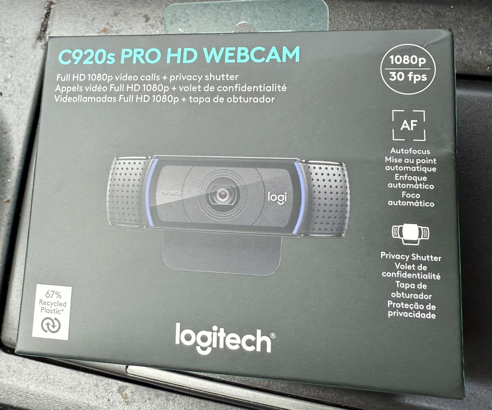 Logitech C920S Pro HD Webcam