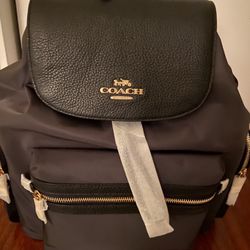 New Coach Backpack - Black