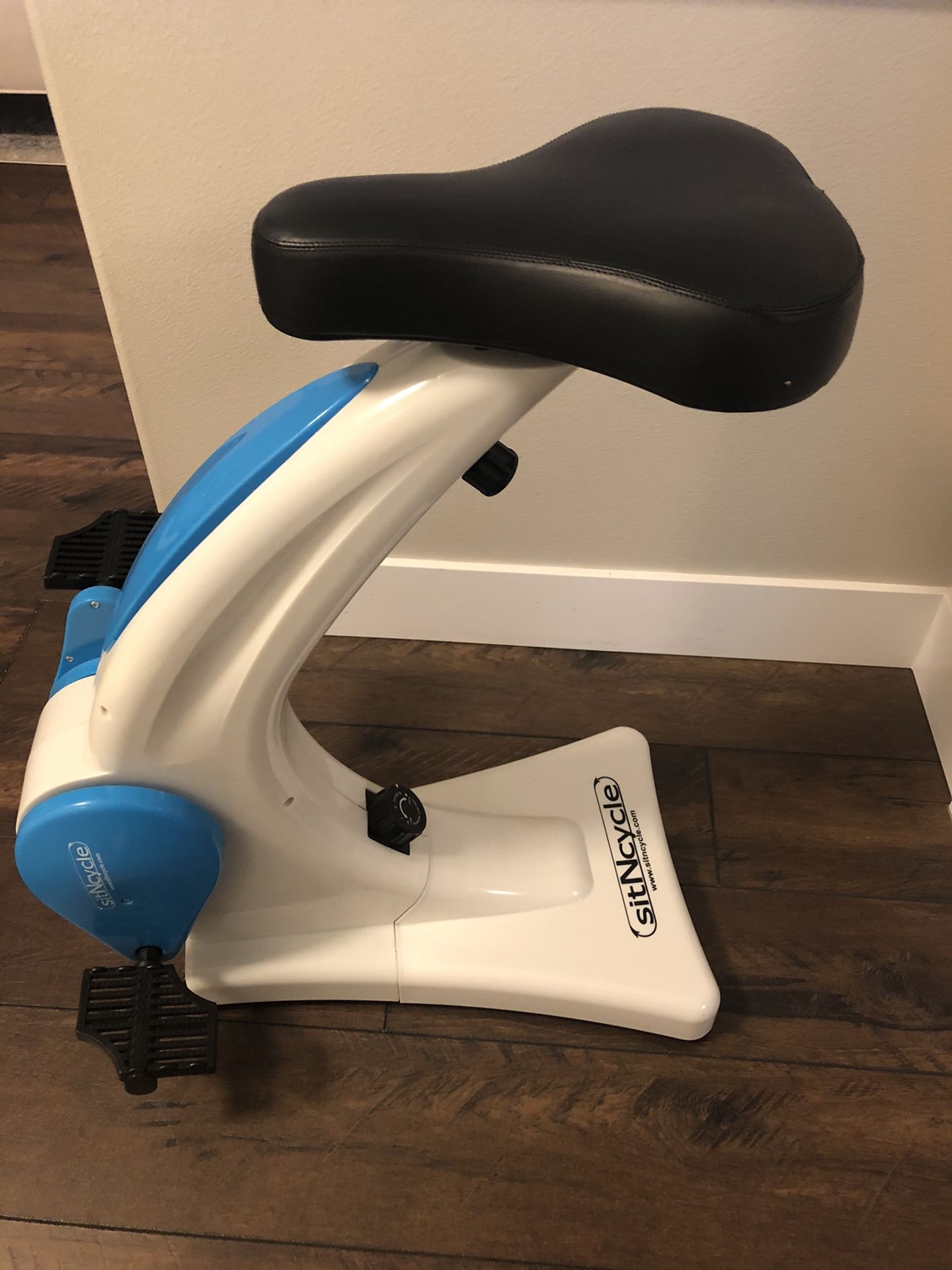 Sit N Cycle Portable Exercise Bike, Tension Control Smooth Fitness for