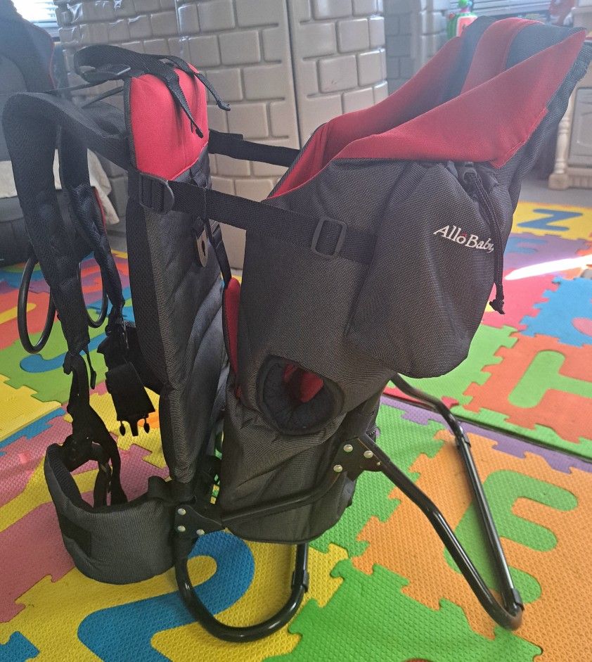 Allo Baby Hiking Carrier. Back Pack Hiking Infant Child Carrier.