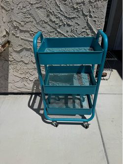 Metal utility cart