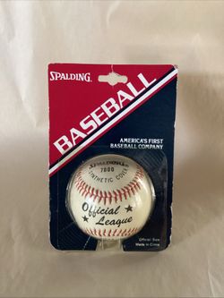 Vintage Spalding Baseball New Old Stock 7000 Synthetic Cover Official League