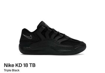 Nike KD18 IM0634 001 Size 8.5,11
