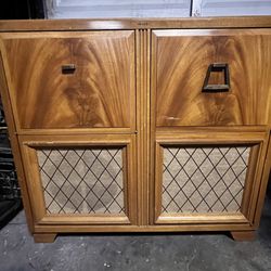 Vintage Radio Cabinet 