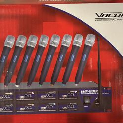 WIRELESS MICROPHONES VocoPro UHF8800