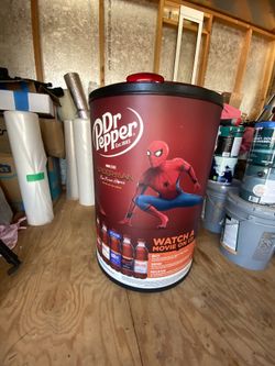 Large SPIDER-MAN Dr.Pepper Cooler