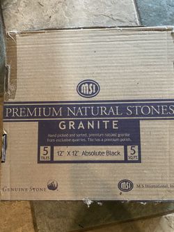 Black Granite Tiles