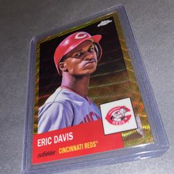 Eric Davis Topps Platinum Anniversary 2022 /50