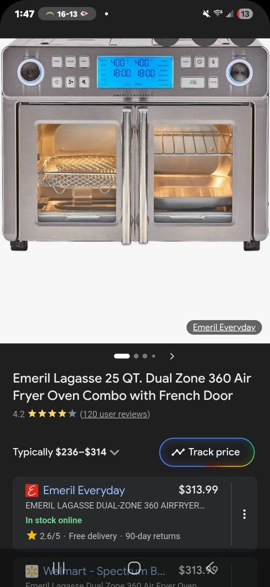 Emeril Lagasse Dual Air Fryer