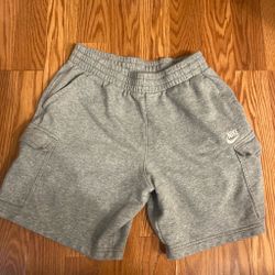 Gray Nike shorts Youth large